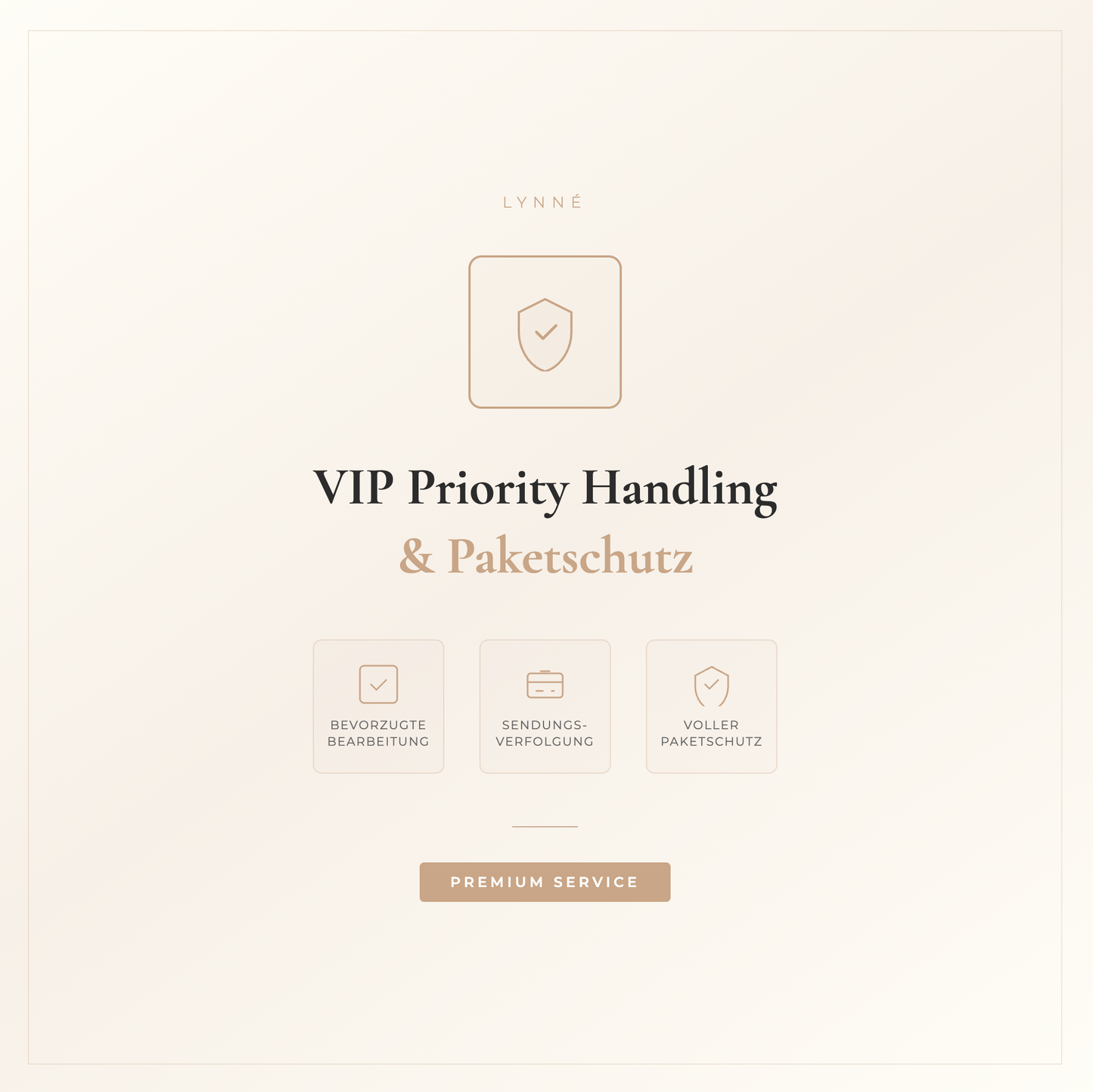 VIP Express-Versand & Priority Handling
